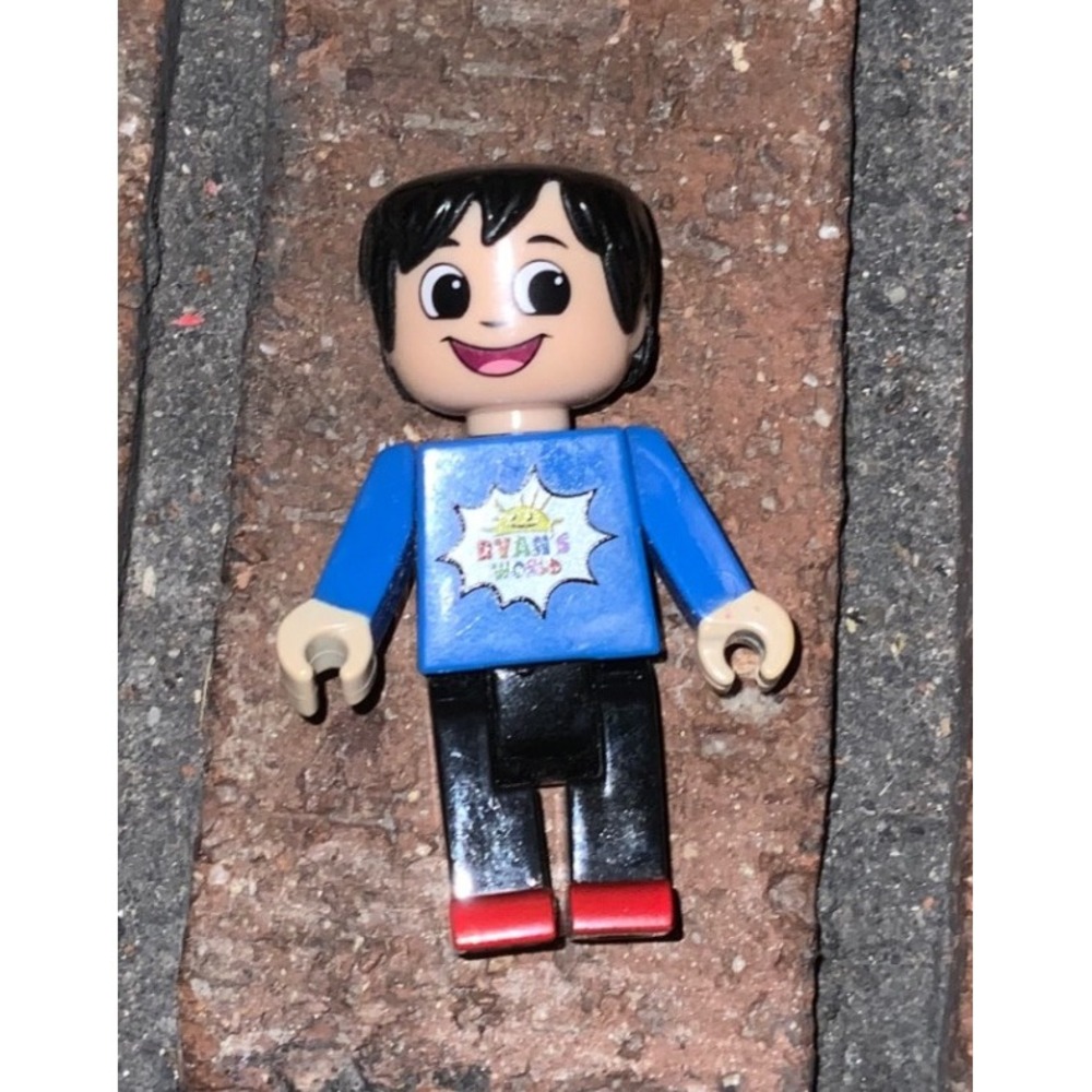 Ryan's World Blue Shirt Movable Action Figure 2.5"